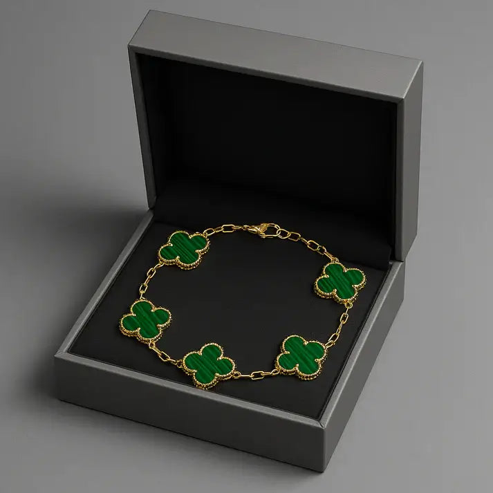 Set Pulseras Golden®Trébol: Arma tu Set +Cajas Regalo